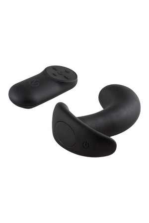 VIRGITE  PROSTATIC VIBRATOR WITH REMOTE CONTROL BLACK
