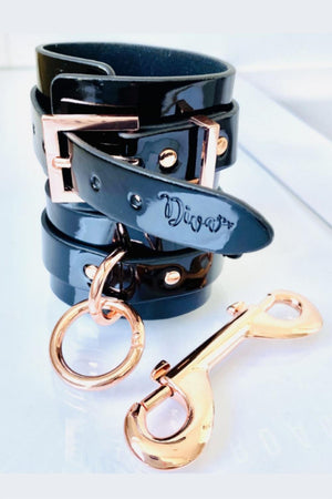 KINKY DIVA ANKLE CUFFS BLACK