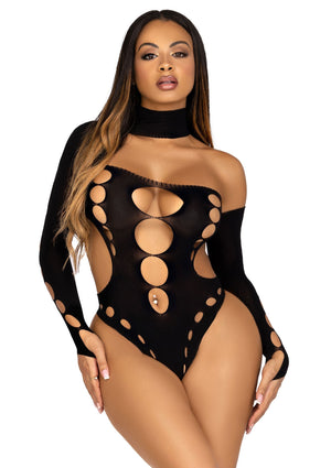 Body asymétrique à découpes