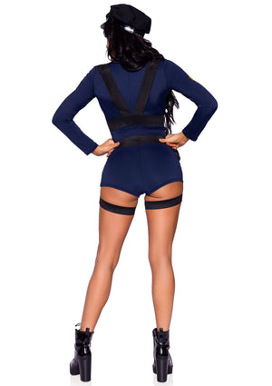 Combishort policière coquine