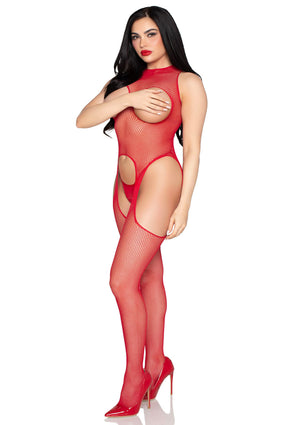 Bodystocking sans bonnets et culotte