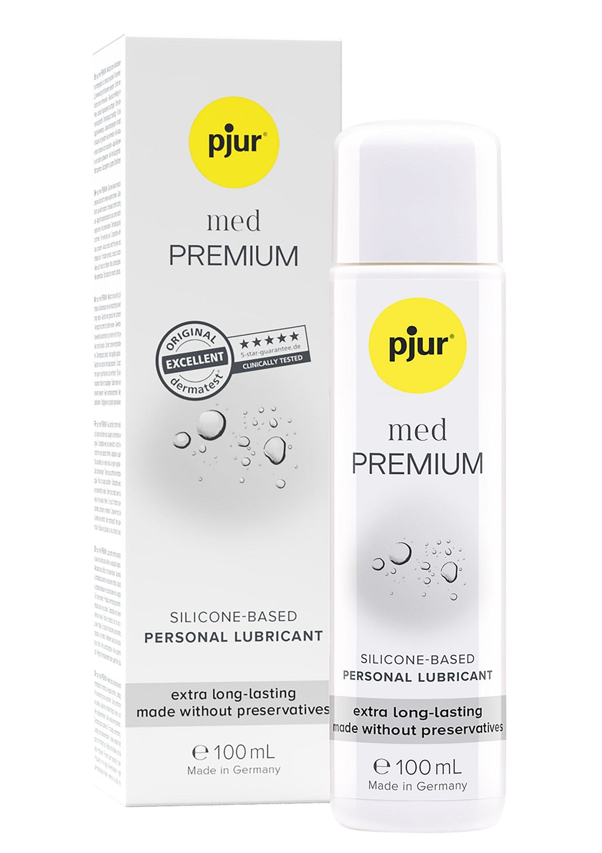 Lubrifiant à base de silicone premium Med 100 ml