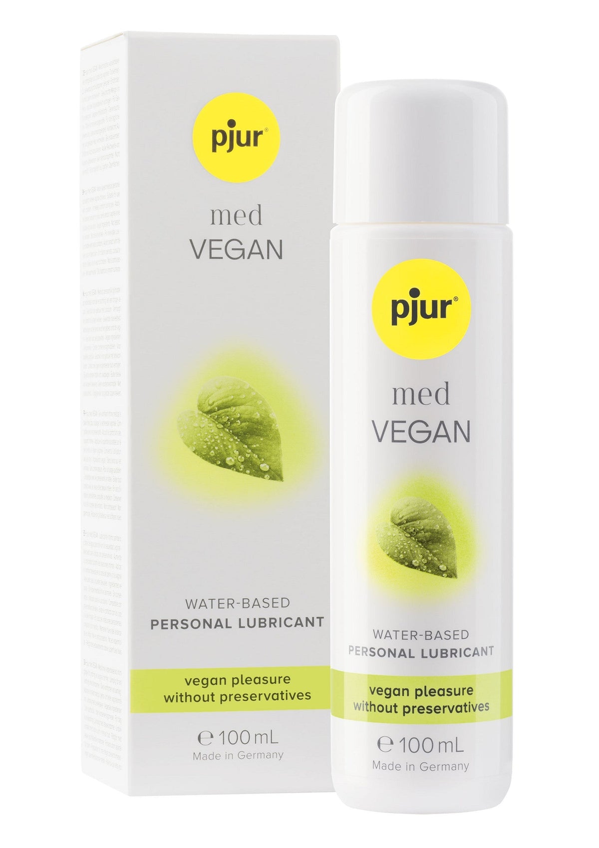 Lubrifiant à base d'eau vegan Med 100 ml