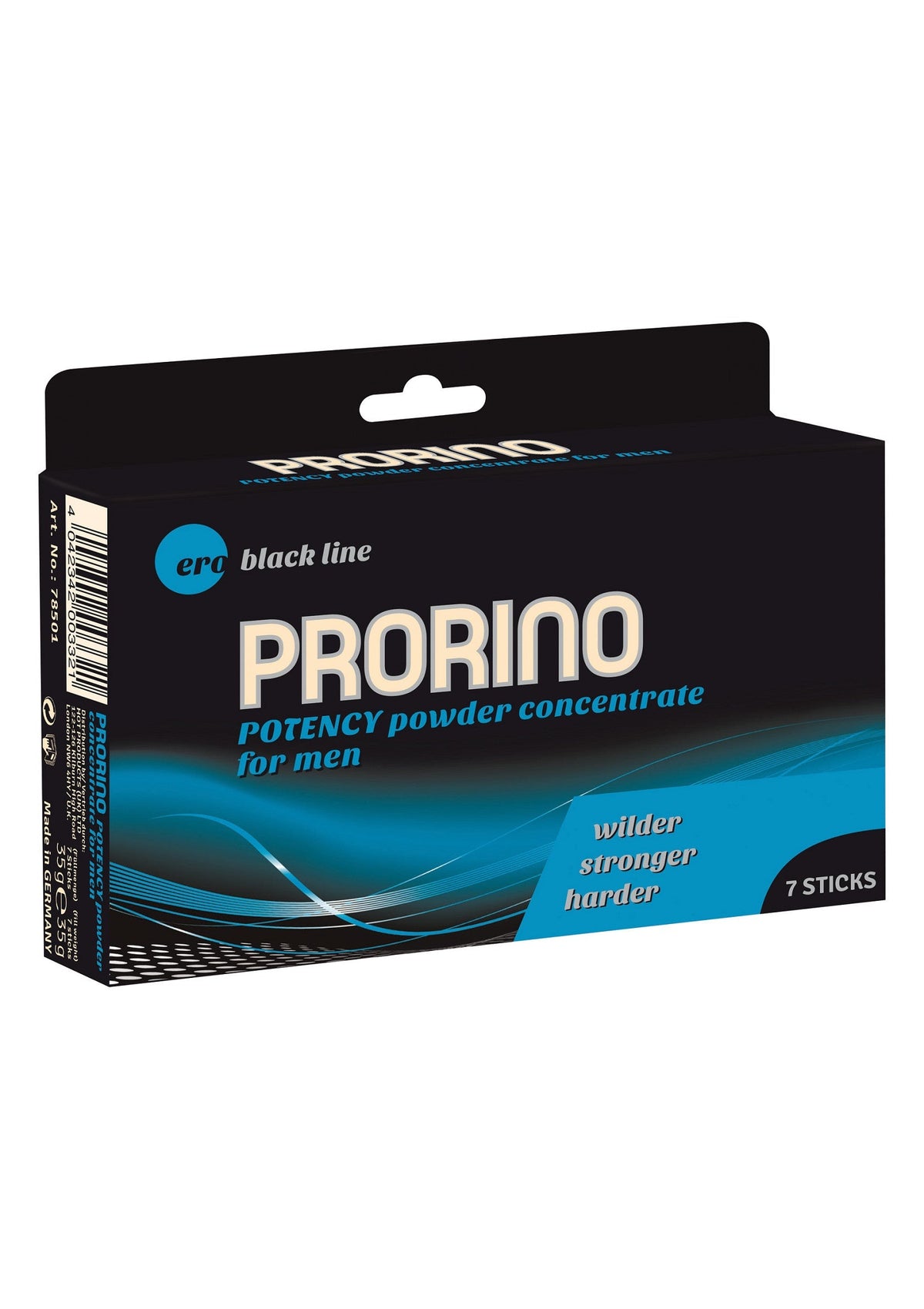 Poudre stimulante Prorino pour homme - 7 sticks