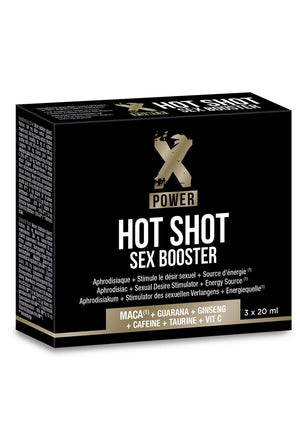 Booster sexuel Hot Shot - 3 shots