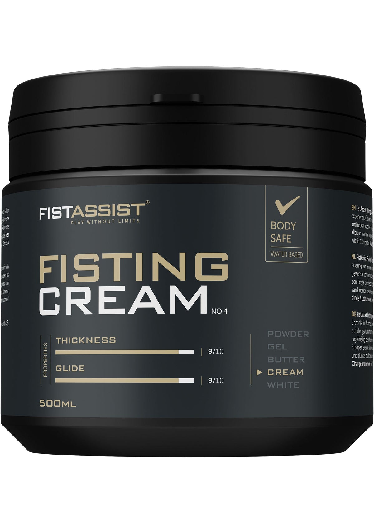 Crème de fisting 500 ml