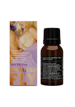 Gouttes aphrodisiaques Hot Passion 15 ml