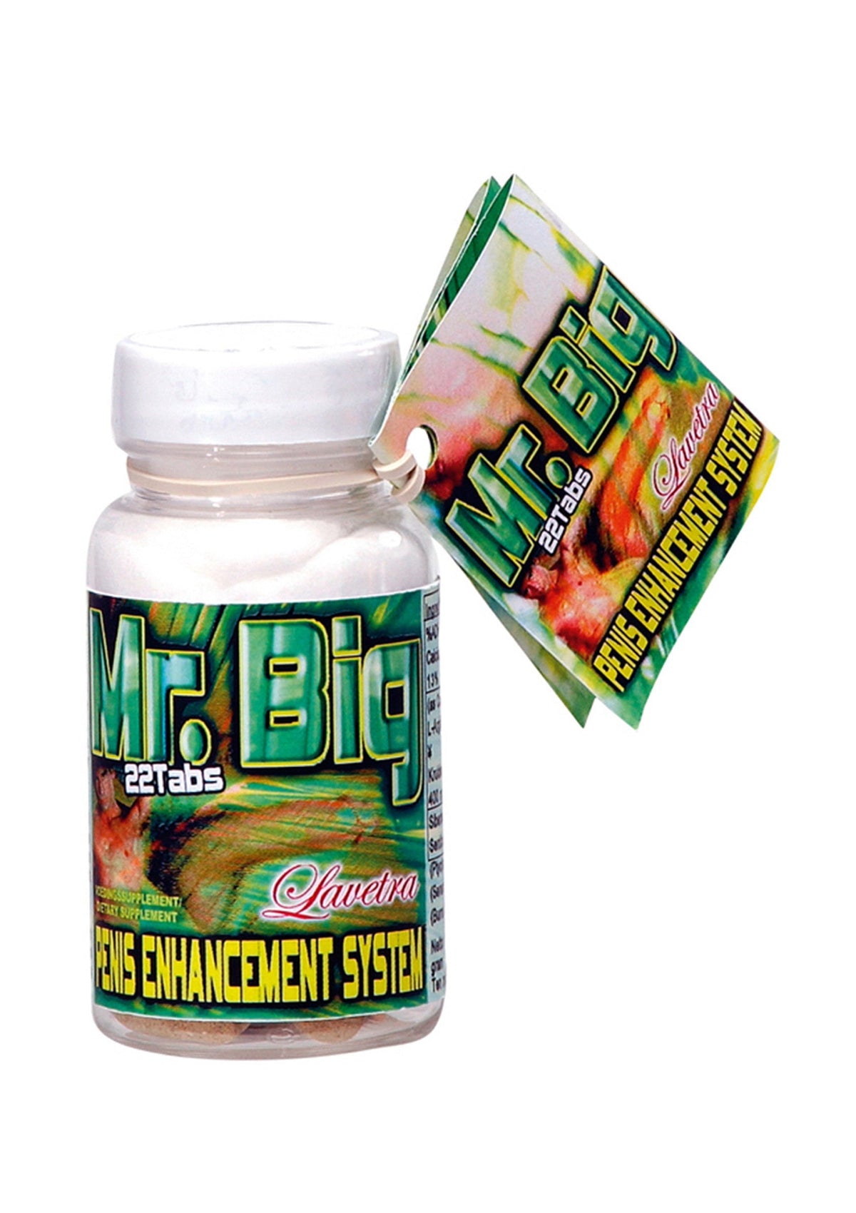 Capsules stimulantes érection Mr.Big - 22 pièces
