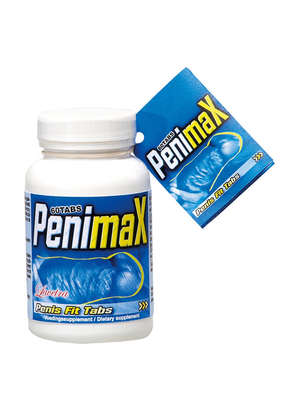 Capsules stimulantes érection Penis Max - 60 pièces