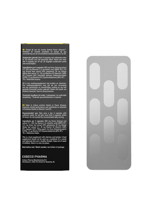 Capsules stimulantes érection Big Boy Golden - 8 pièces