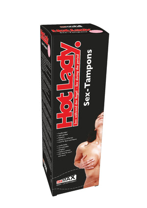 Tampons de Sexe Hot Lady (Boîte de 8)