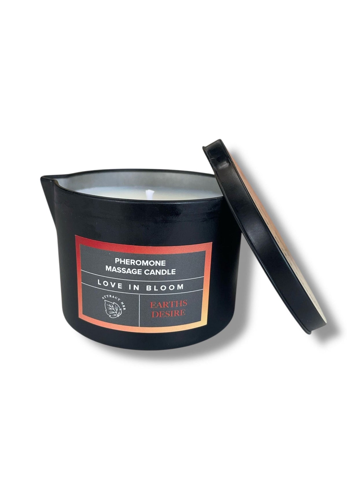 Bougie de Massage aux Phéromones Séduction Femme 150 ml