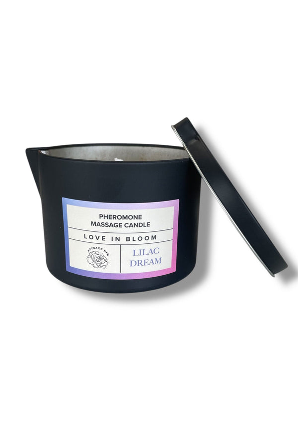 Bougie de Massage aux Phéromones Séduction Homme 150 ml