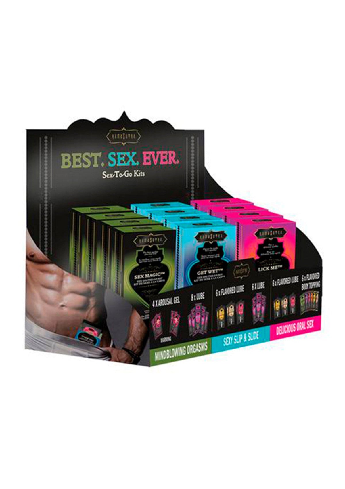 Présentoir Sex To Go (12 pièces)