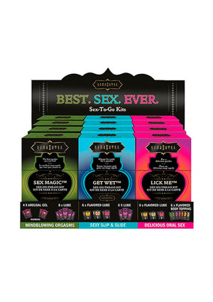 Présentoir Sex To Go (12 pièces)
