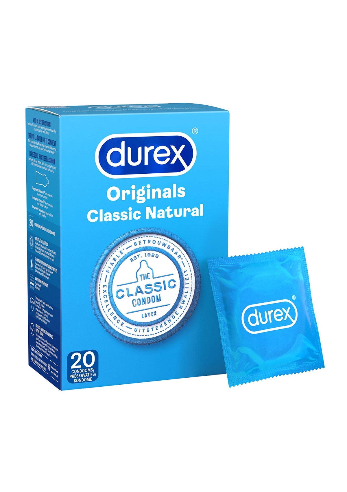 Préservatifs Classic Naturel 3 x 20