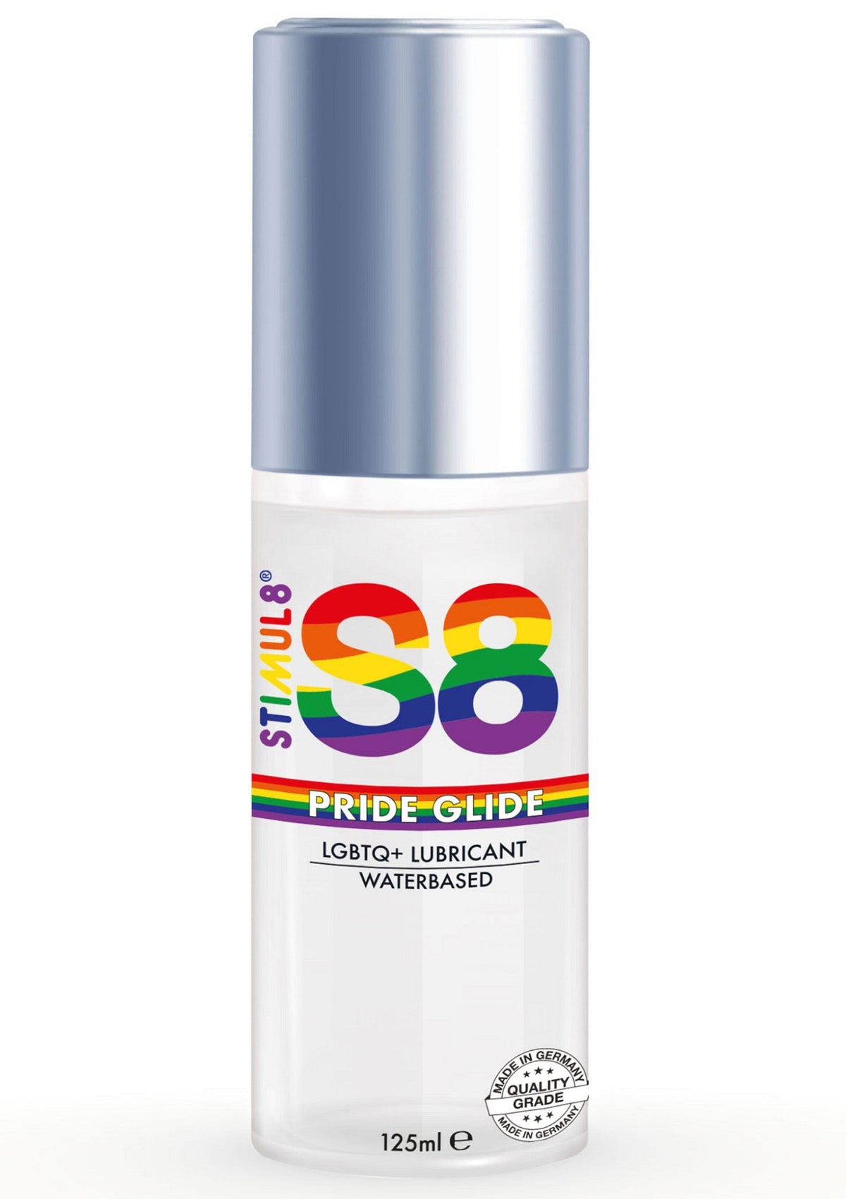 Lubrifiant à base d'eau S8 Pride Glide 125 ml