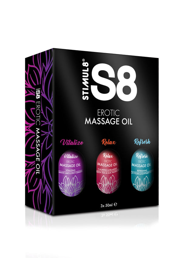 Huile de Massage S8 Coffret 3x 50 ml