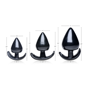 Triple Spades - Set de 3 Pièces de Boules Anales