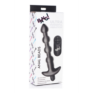 Perles Anales Vibrantes en Silicone avec Télécommande