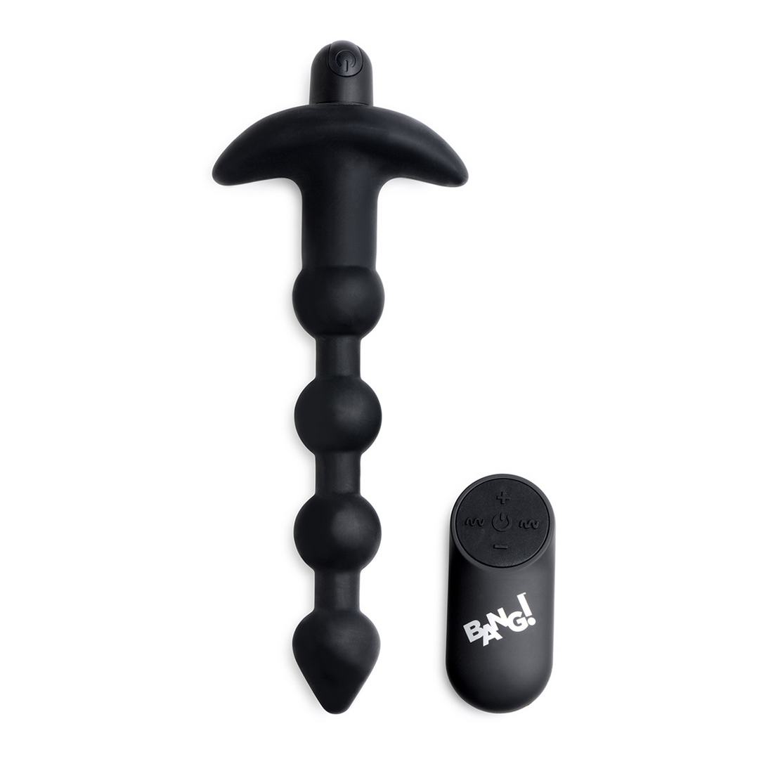 Perles Anales Vibrantes en Silicone avec Télécommande