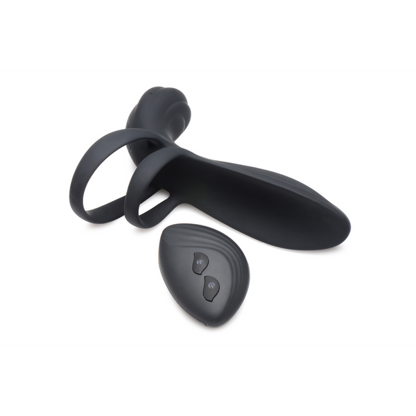 Manchon Vibrant en Silicone avec Télécommande