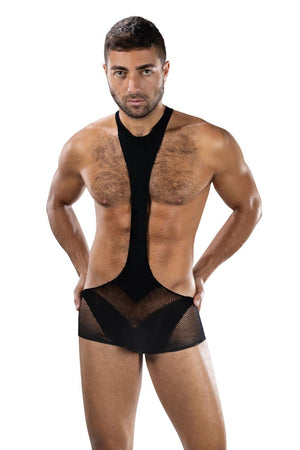 ENVY STEALTH SLING BODYSUIT BLACK, OS