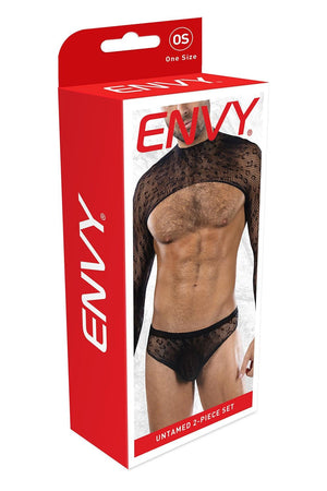ENVY UNTAMED 2 PIECE SET BLACK, OS