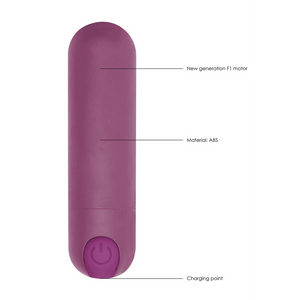 10 Vitesses Rechargeable Bullet - Violet