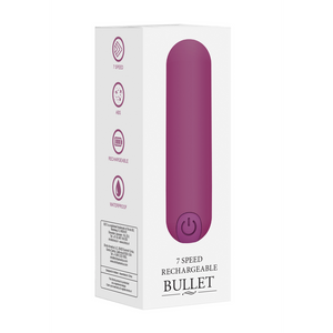 10 Vitesses Rechargeable Bullet - Violet