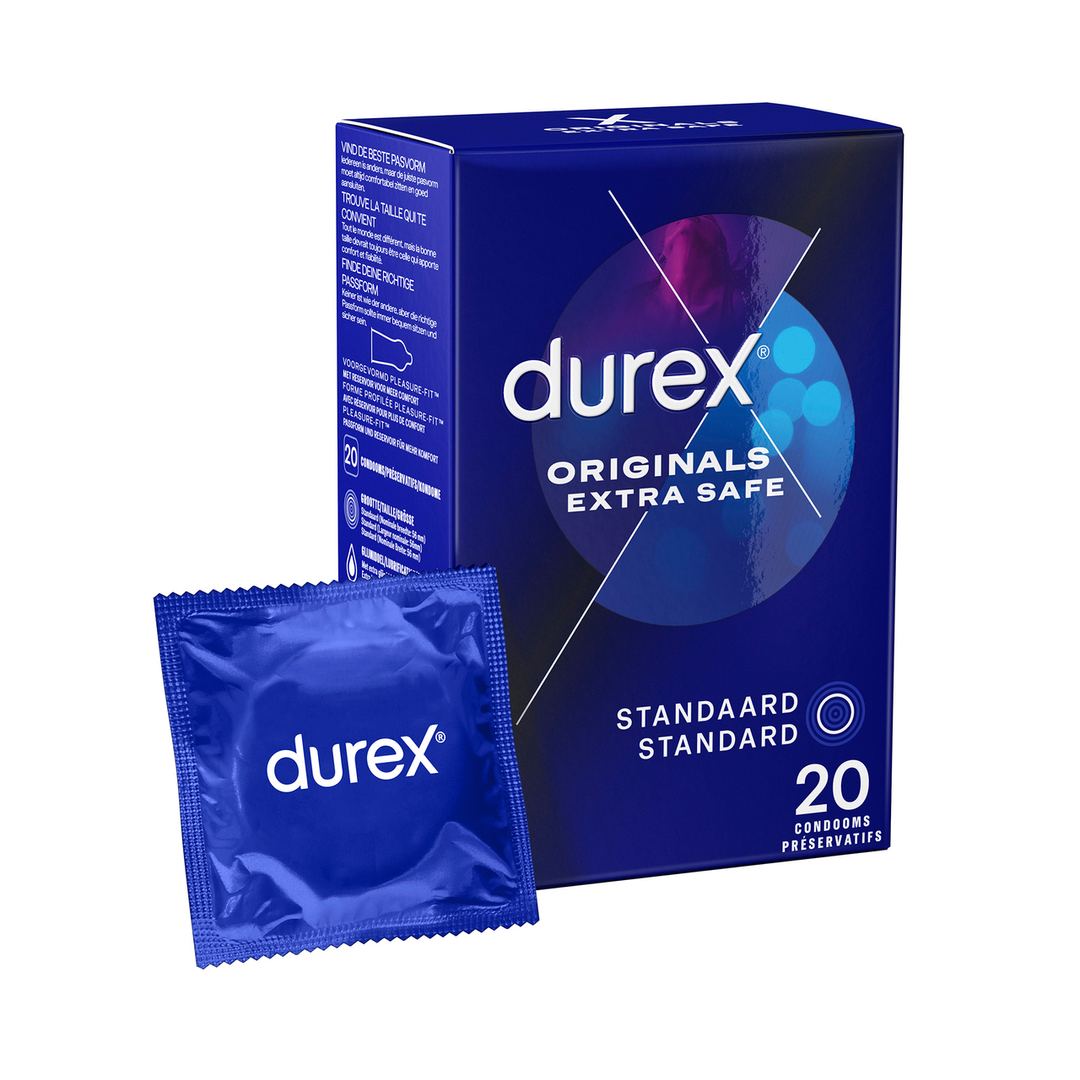 Originals Extra Safe - Préservatifs - 20 Pièces