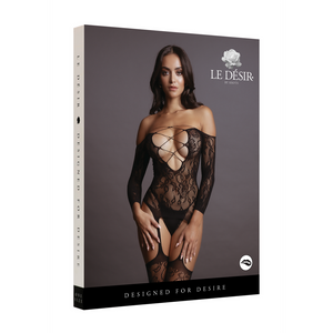 Bodystocking à col croisé - Taille unique