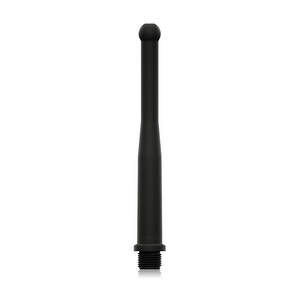 Ergoflo - Embout flexible en silicone pour douche anale - 8 / 20 cm - Noir
