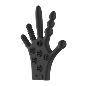 Gant de stimulation en silicone