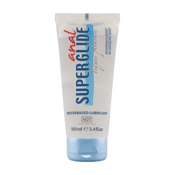 HOT - ANAL SUPERGLIDE LIQUID PLEASURE LUBRIFIANT À BASE D'EAU 100 ML
