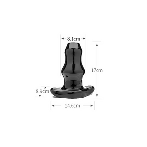Double Tunnel Plug - Plug Anal Creux - XL