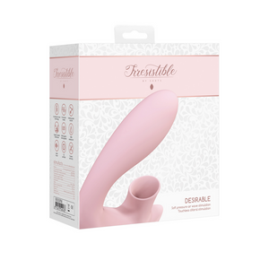 Désirable - Vibrateur à air pulsé flexible
