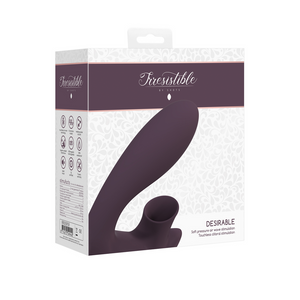 Désirable - Vibrateur à Pulsations d'Air Flexible