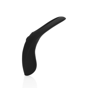 Cock Ring Vibrant Pointu - Noir Réglisse