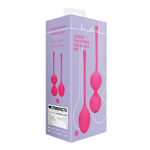 Ensemble de Boules de Kegel Thumping 2 Pièces - Fraise Sauvage