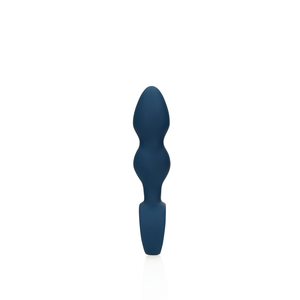 Plug anal en forme de goutte - Moyen - Bleu baltique