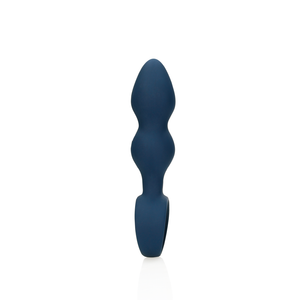 Plug anal en forme de goutte - Grand - Bleu baltique