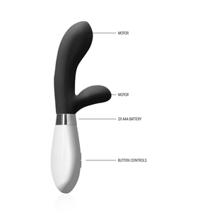 Achilles - Stimulateur Clitoridien et Vibrateur - Noir