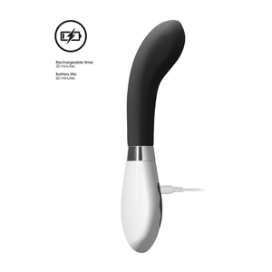 Apollo - Vibromasseur Rechargeable - Noir