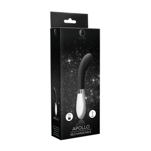 Apollo - Vibromasseur Rechargeable - Noir