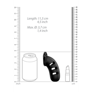 Modèle 21 Cage de chasteté - 4,5 / 11,5 cm