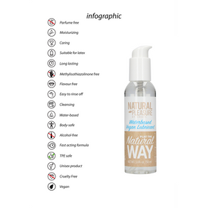 Lubrifiant Végétalien à Base d'Eau - 5 fl oz / 150 ml