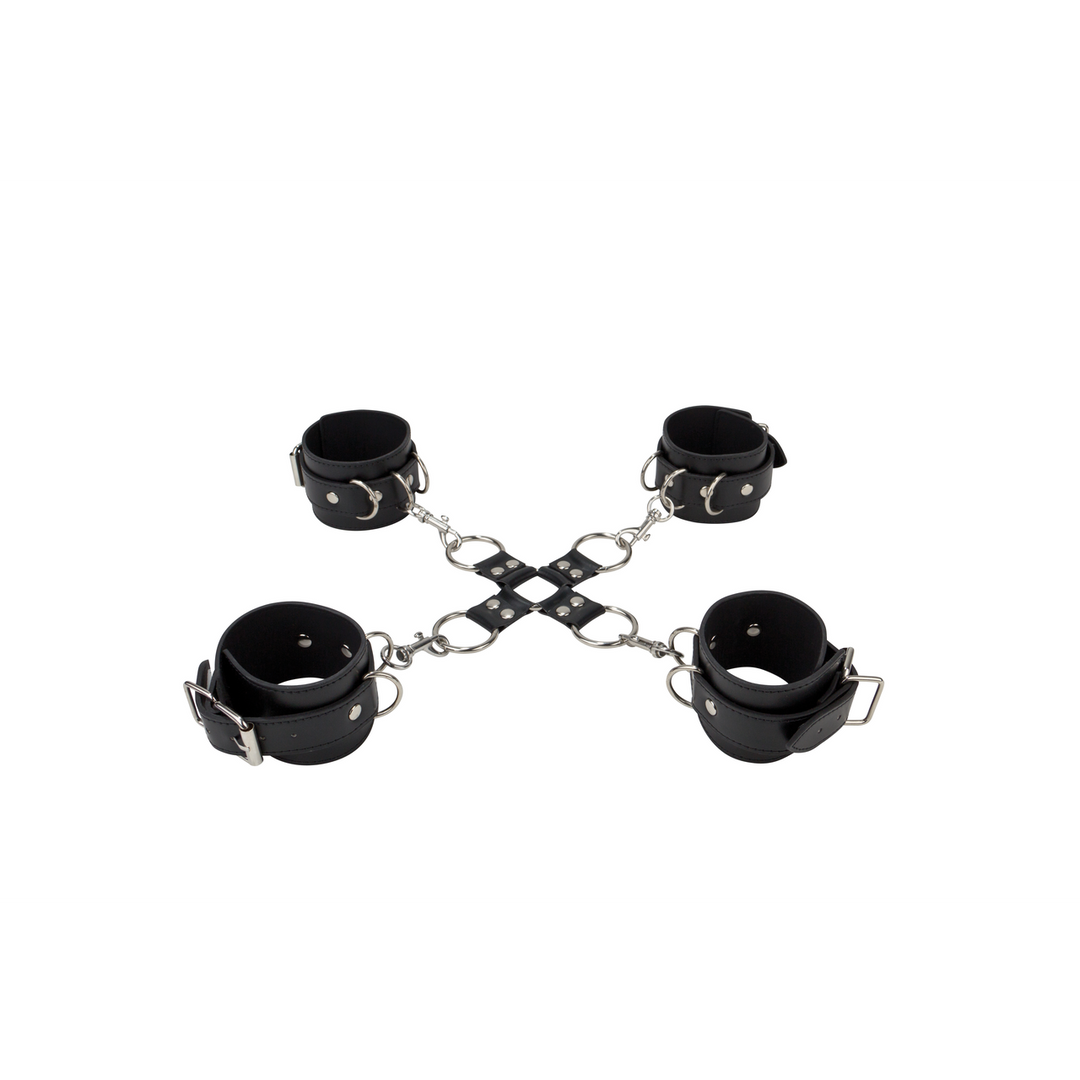 Menottes en cuir pour les mains et les jambes