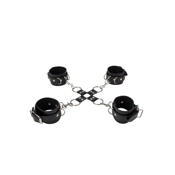 Menottes en cuir pour les mains et les jambes