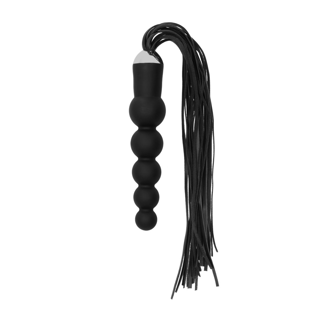 Fouet avec Dildo en Silicone Courbé